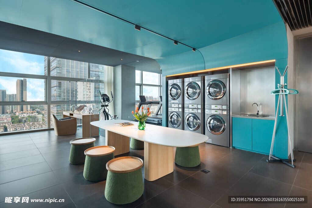 现代简约风办公休息区