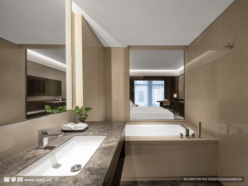 现代简约风格浴室空间