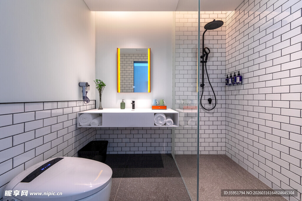 现代简约风卫生间设计