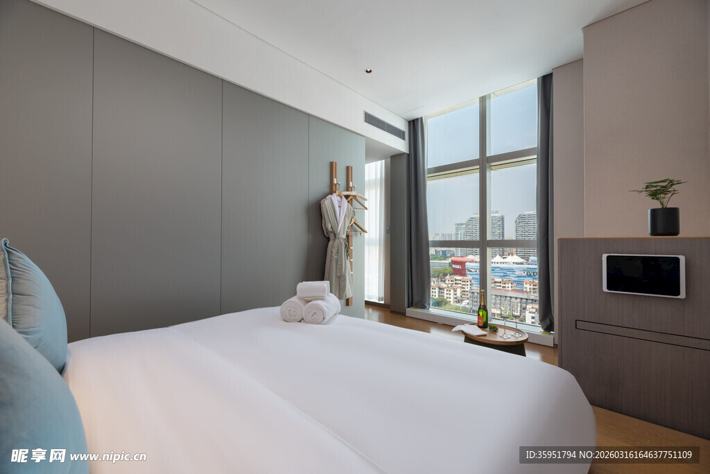 现代简约风格卧室空间