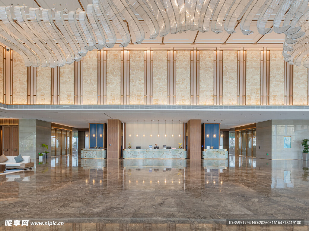 现代风格大气酒店大堂