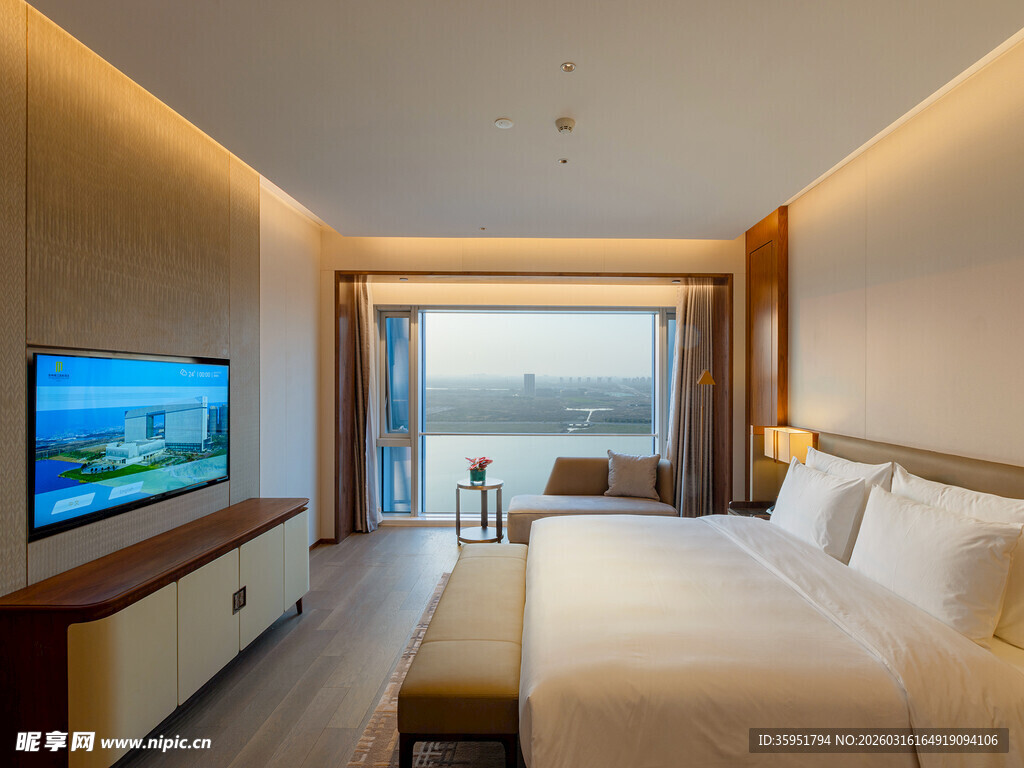 现代海景豪华卧室