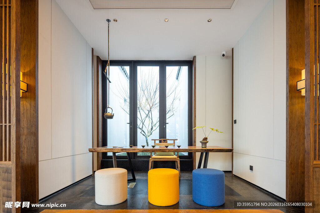 现代简约风室内休闲空间