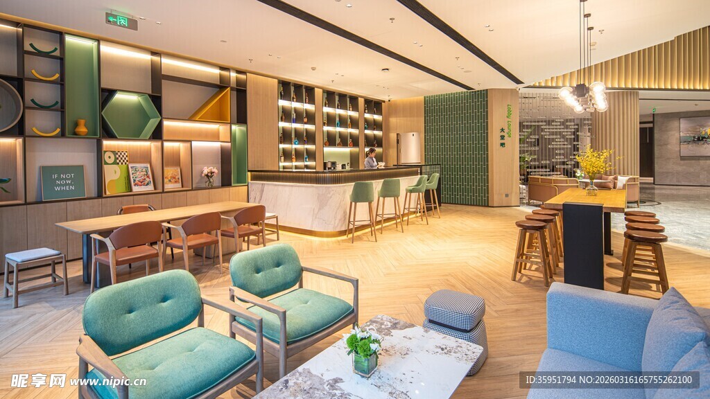 现代风格温馨休闲室内空间