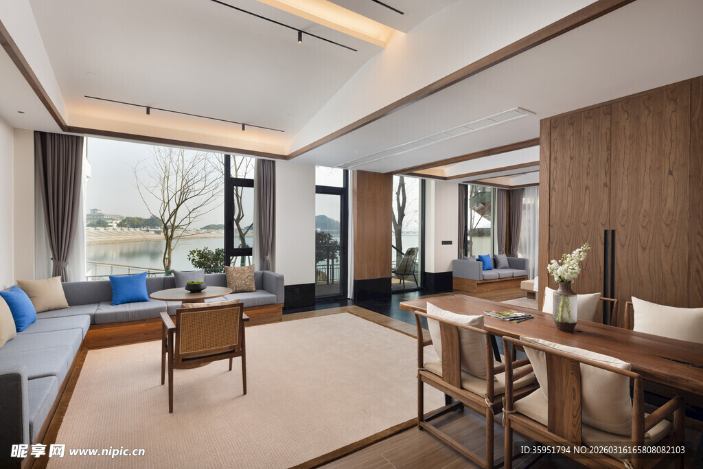 现代简约风格的舒适客厅