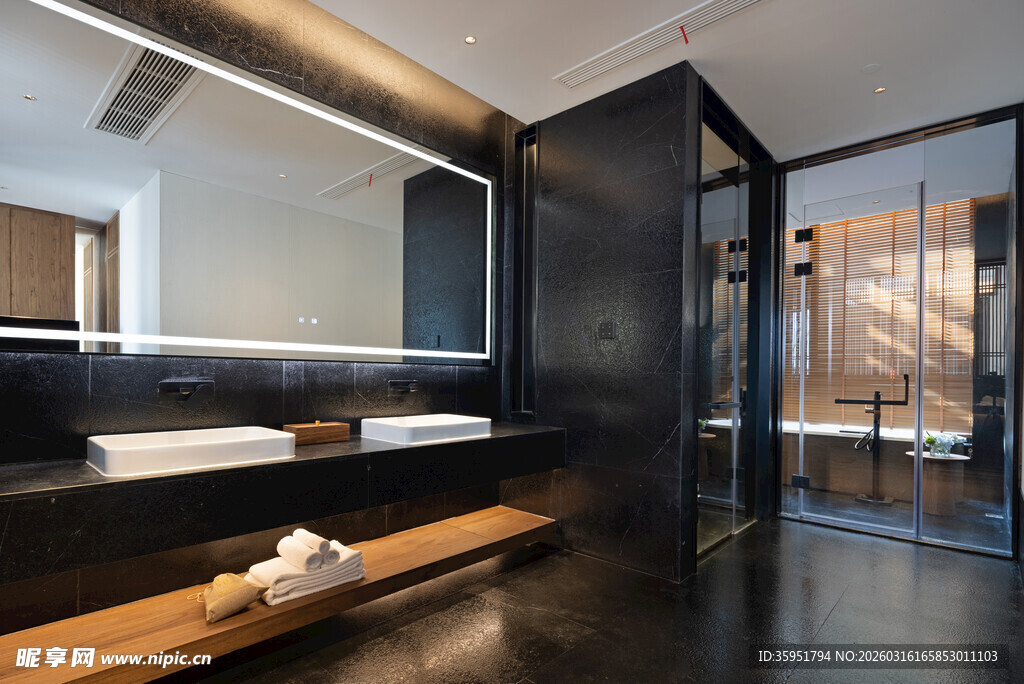 现代简约风格浴室设计