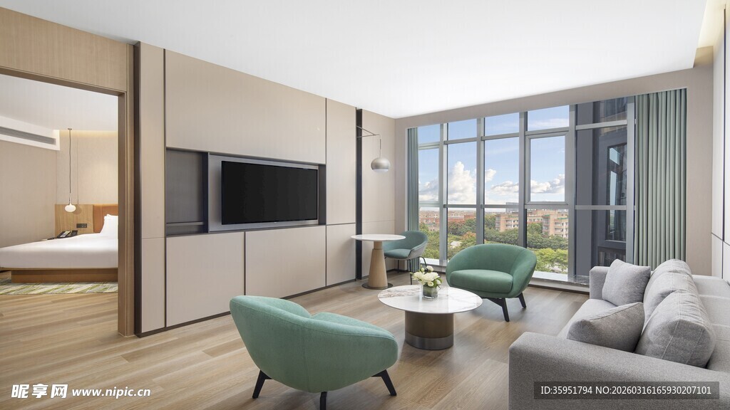 现代简约风格客厅室内景