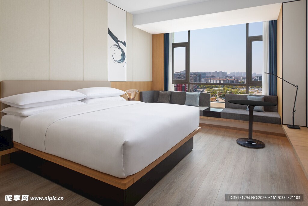 现代简约风格舒适卧室