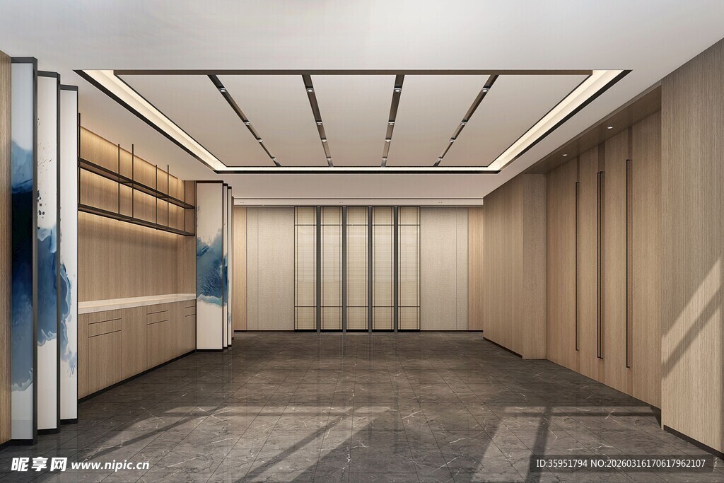 现代简约风格走廊空间