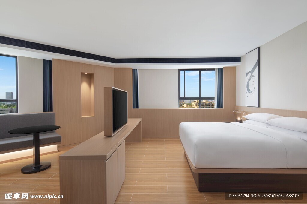 现代简约风格豪华卧室