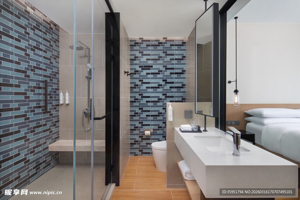 现代简约风浴室设计