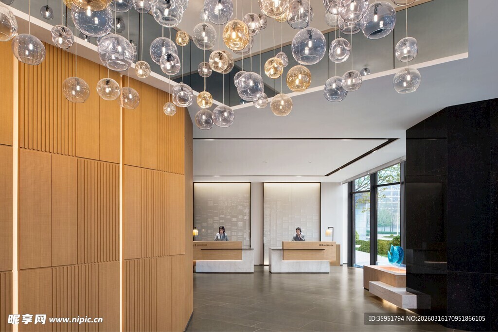 现代简约风格室内走廊空间