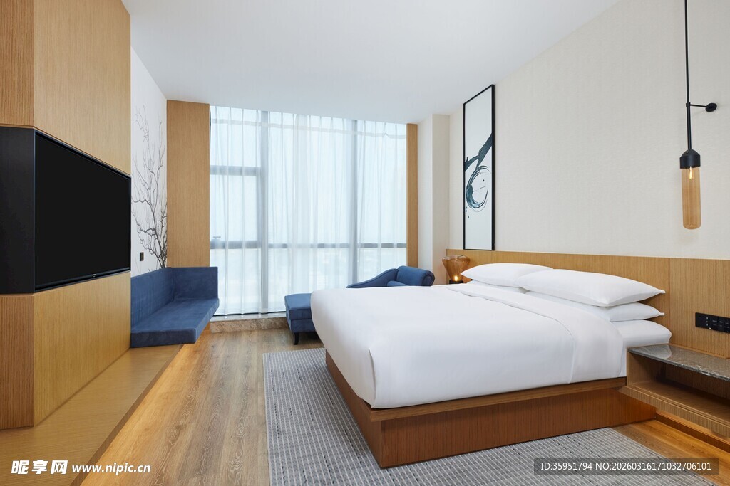 现代简约风格温馨卧室