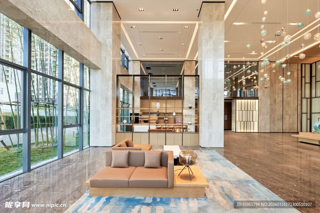 现代豪华大厅室内设计