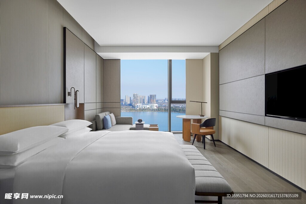 现代简约风豪华卧室