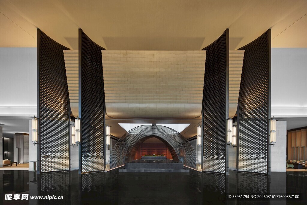 现代风格室内建筑空间