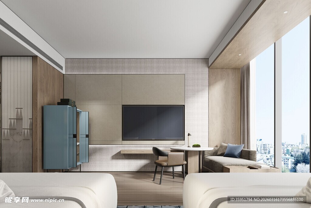 现代简约风客厅室内设计