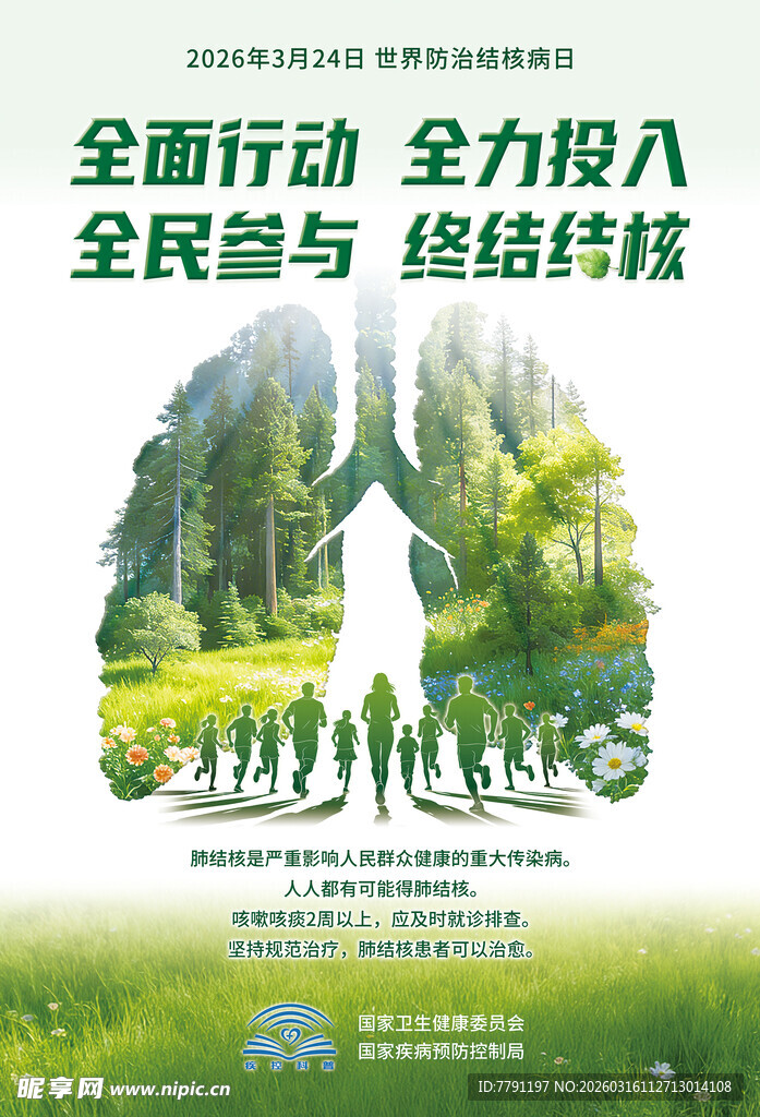 2026年结核病病海报
