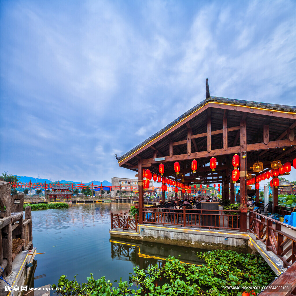 水乡古建 滨水楼阁添韵致