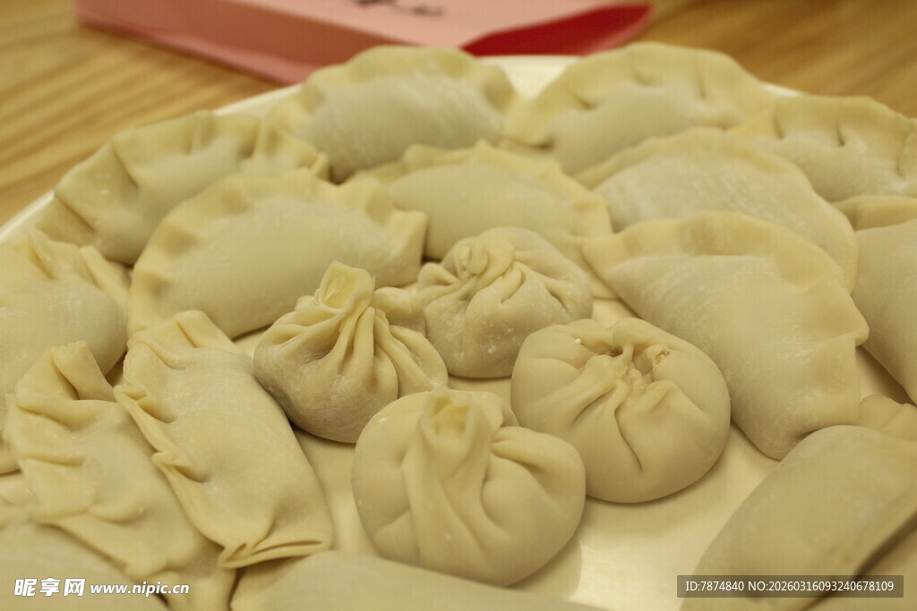 一盘美味饺子