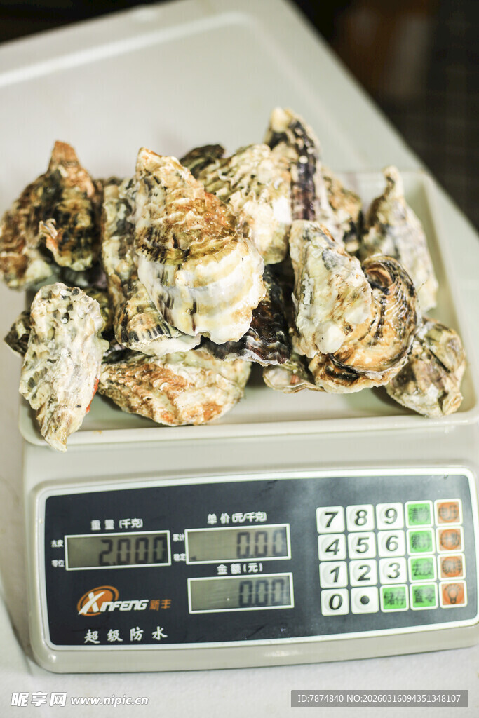 海鲜称重场景展示