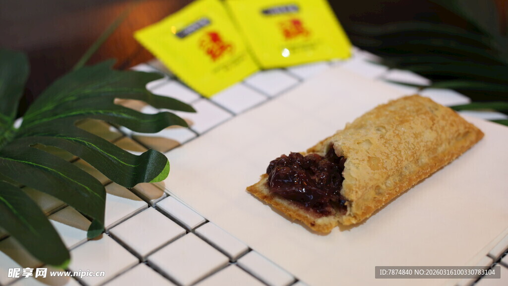 美味夹心糕点 诱人小食