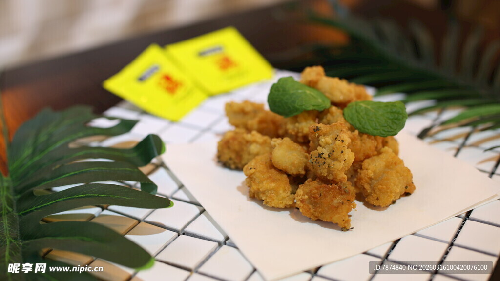 美味香酥炸鸡块