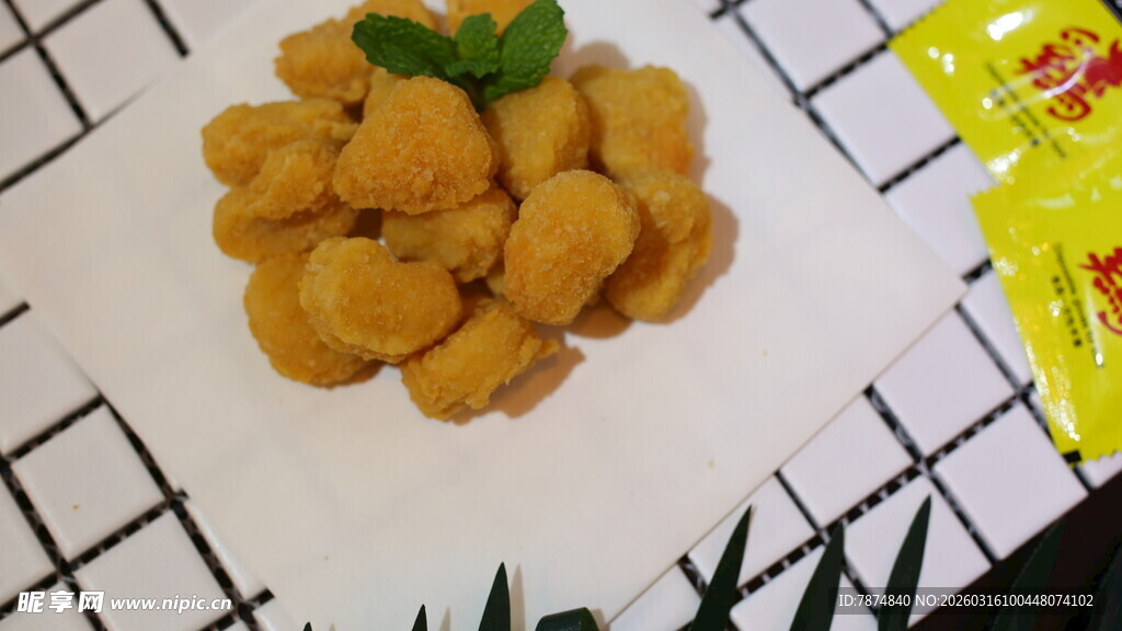 美味香脆鸡米花