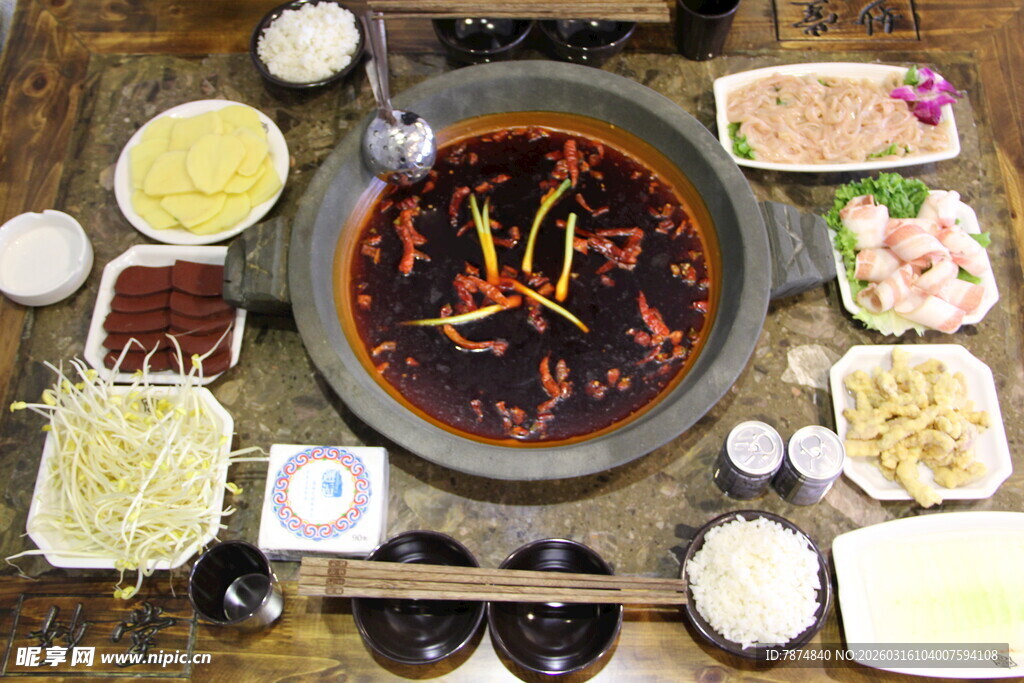丰盛火锅食材大集合