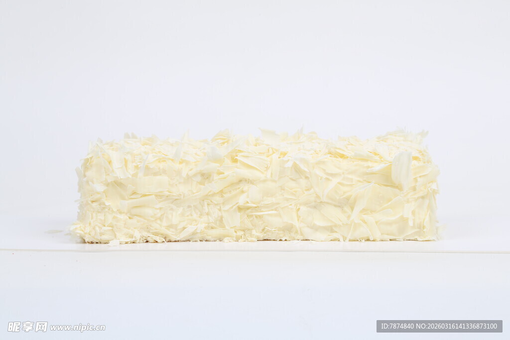 奶油质地块状物展示