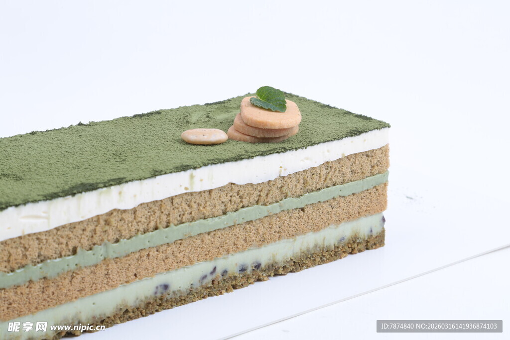 分层景观蛋糕展示