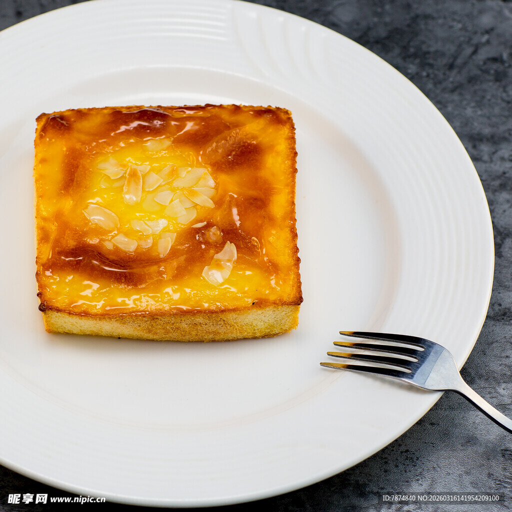 美味方形烤吐司