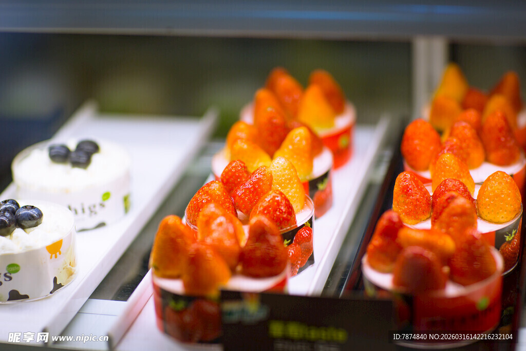 精致多样的美味水果甜点