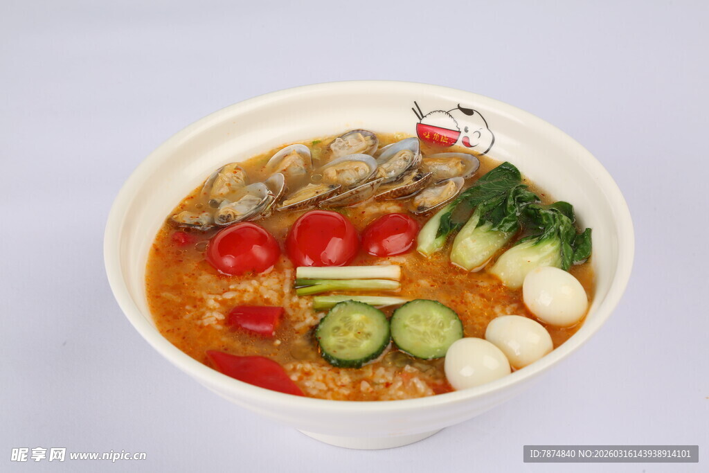 美味海鲜蔬菜火锅