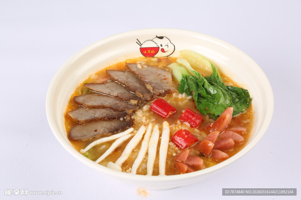 美味丰盛的特色风味面条