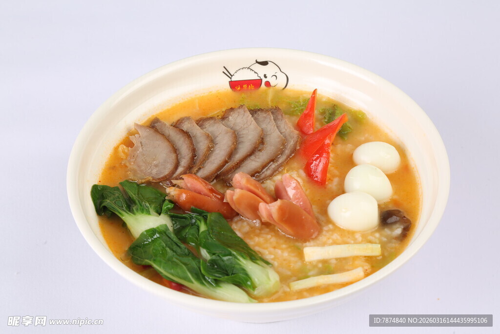 美味营养的特色什锦汤面