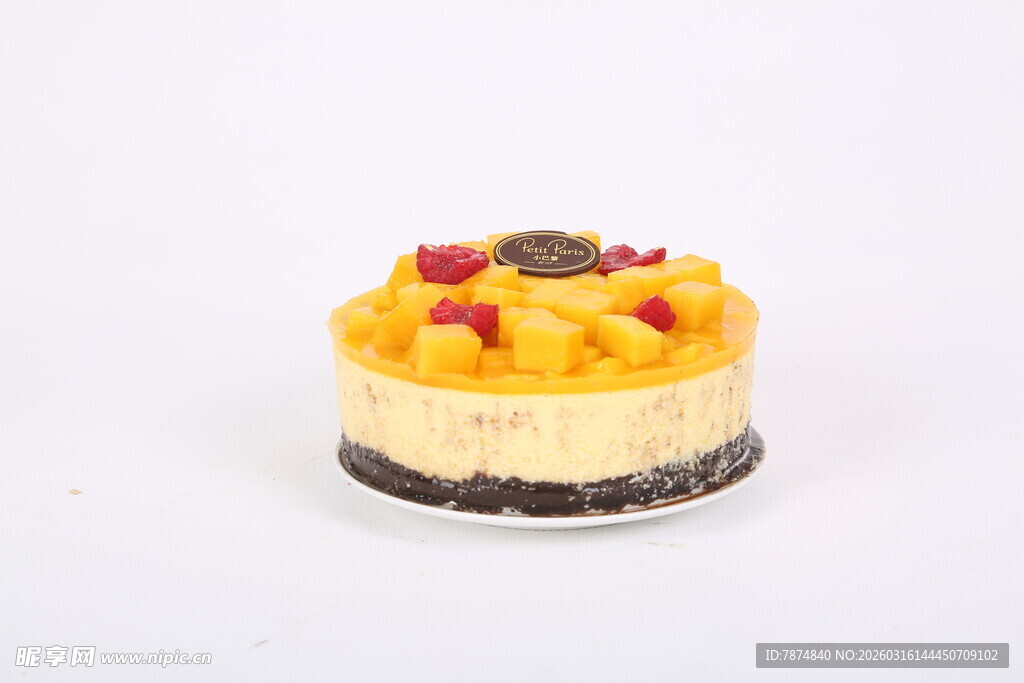 美味芒果芝士蛋糕