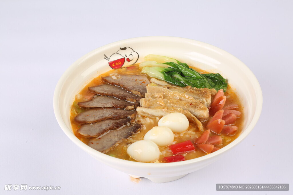 美味丰盛的特色汤面