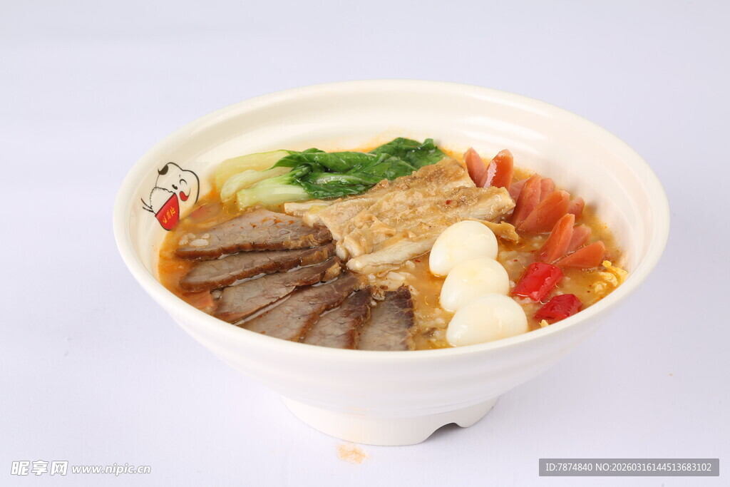 美味营养的特色牛肉汤面