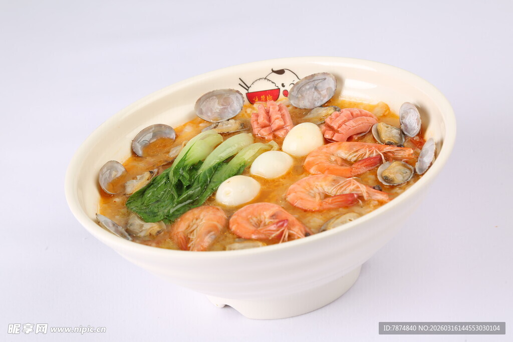 海鲜蔬菜杂烩汤