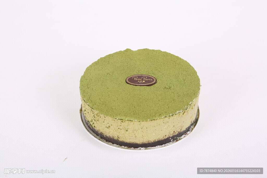 抹茶味夹心蛋糕
