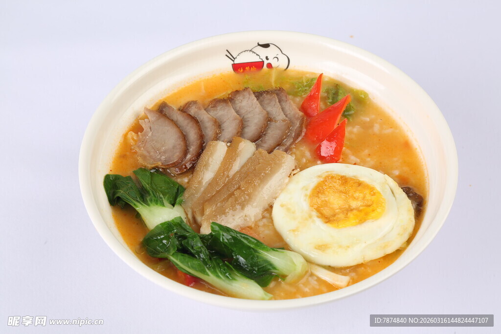 美味日式豚骨拉面套餐