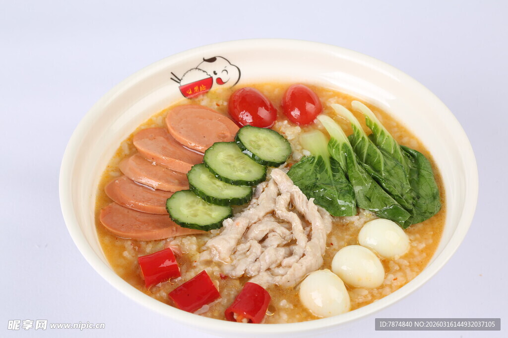 美味丰盛的特色什锦面