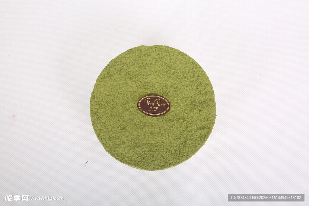 绿色圆形物体特写