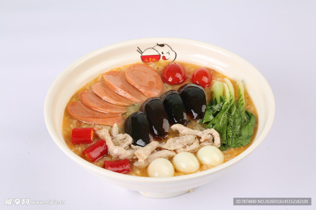 熊猫造型美味拉面