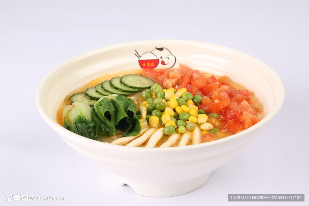 美味多彩蔬菜拉面