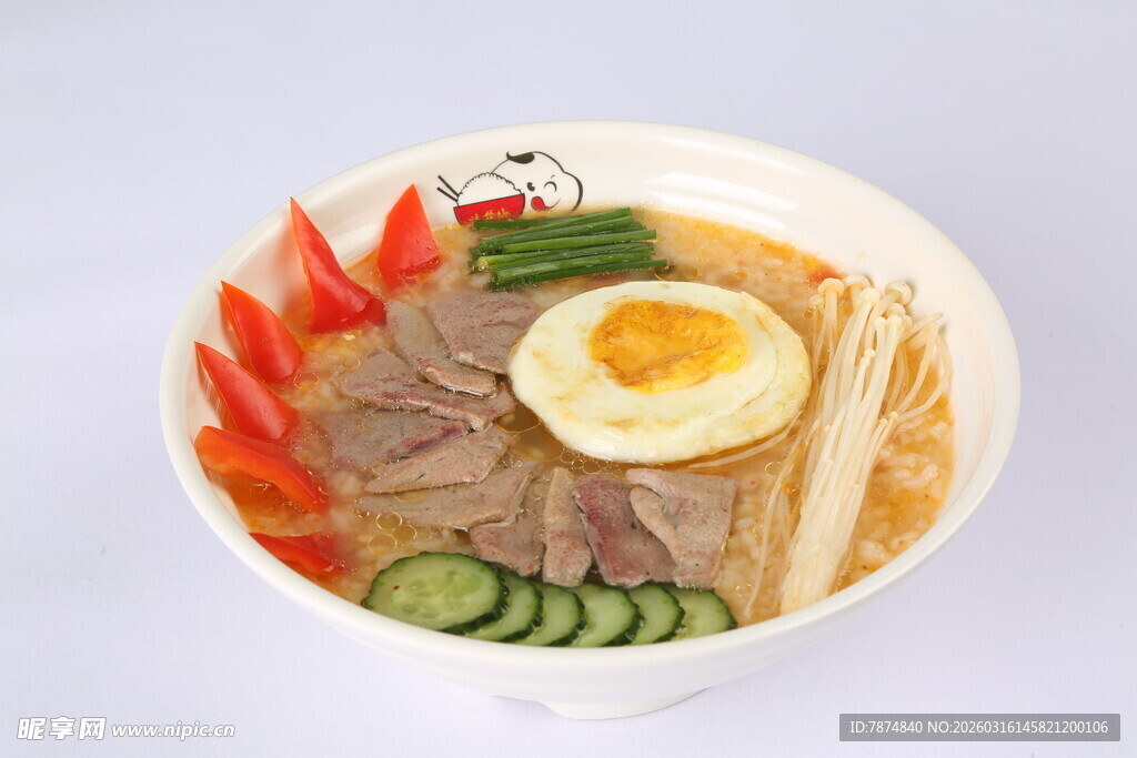 美味日式拉面摆盘精致