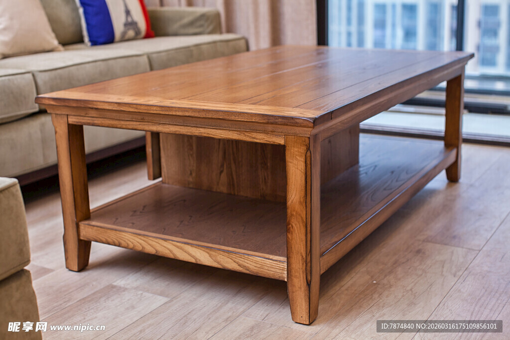 木质客厅茶几展示