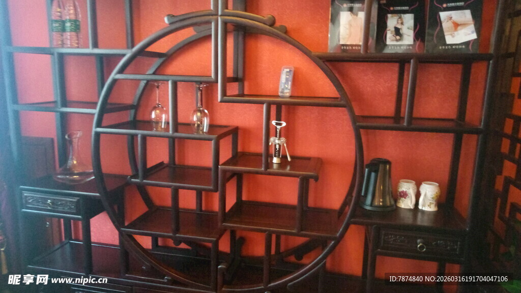 中式博古架 古韵雅致陈列