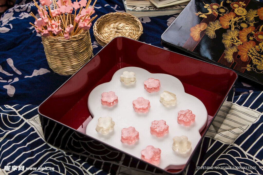 精致盒装传统糕点